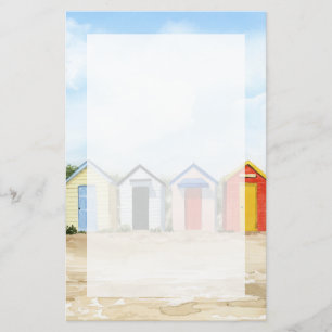 Beach Huts I Stationery