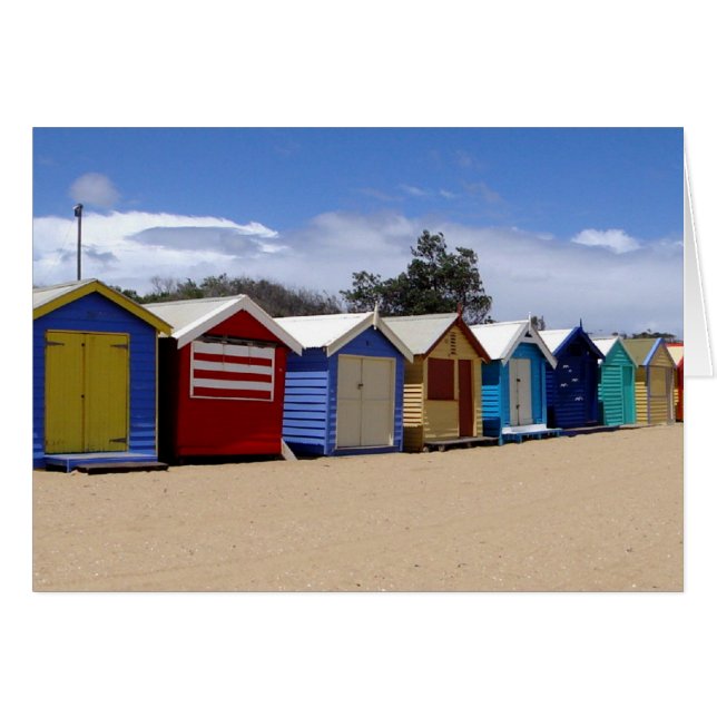 Beach Huts Melbourne 2 (Front Horizontal)