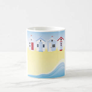 Beach Huts Mug