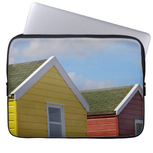 Beach Huts   Southwold, England Laptop Sleeve