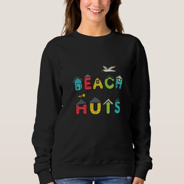 Beach Huts Sweatshirt (Front)