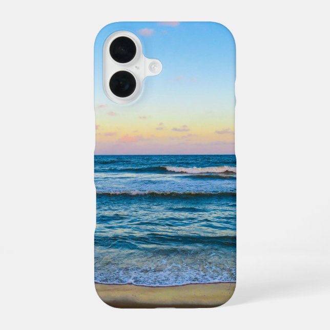 Beach image on iphone case (Back)