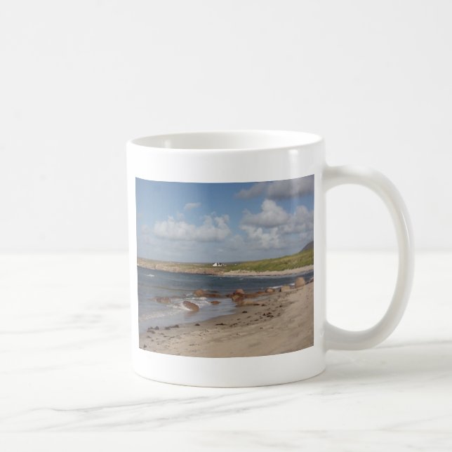 Beach in Donegal,Ireland Coffee Mug (Right)