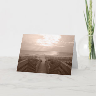 Beach in Florida Card