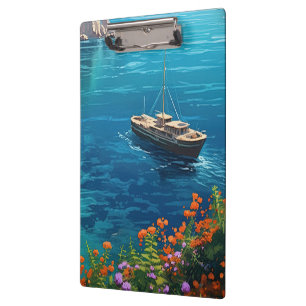 Beach in Greece Clipboard
