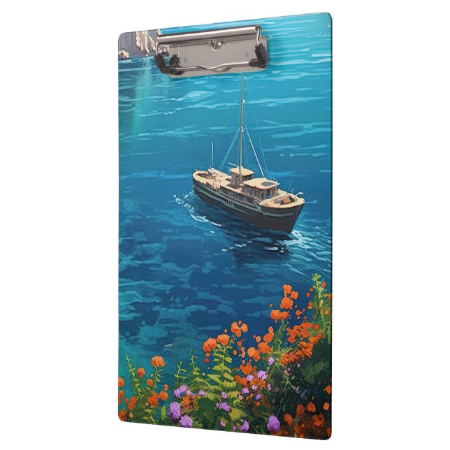 Beach in Greece  Clipboard (Left)