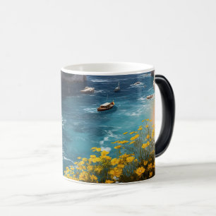 Beach in Greece  Magic Mug