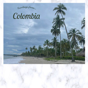 Beach in  La Guajira Colombia Postcard