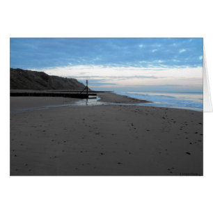 Beach in Mundesley, Norfolk by Alexandra Cook
