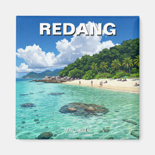 Beach in Redang Malaysia Magnet