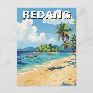 Beach in Redang Malaysia Postcard