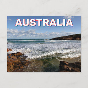 Beach In Tomaree National Park Postcard