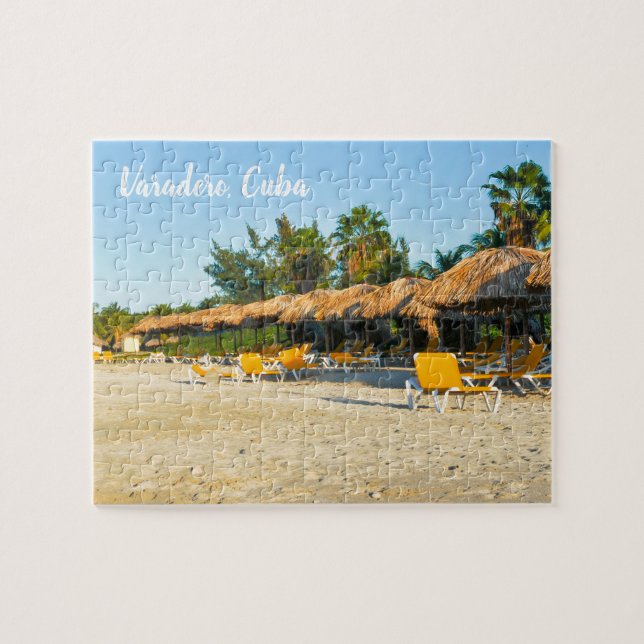 Beach in Vardero, Cuba Jigsaw Puzzle (Horizontal)