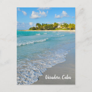 Beach in Vardero, Cuba Postcard