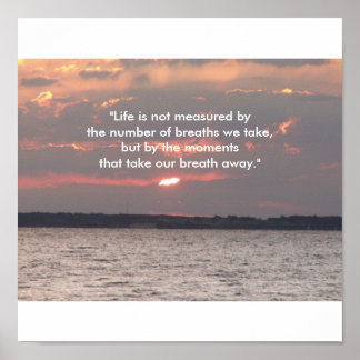 Beach Inspired Poster