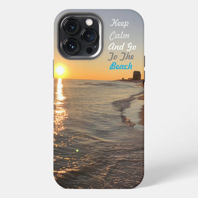 Beach iPhone Case (Back)