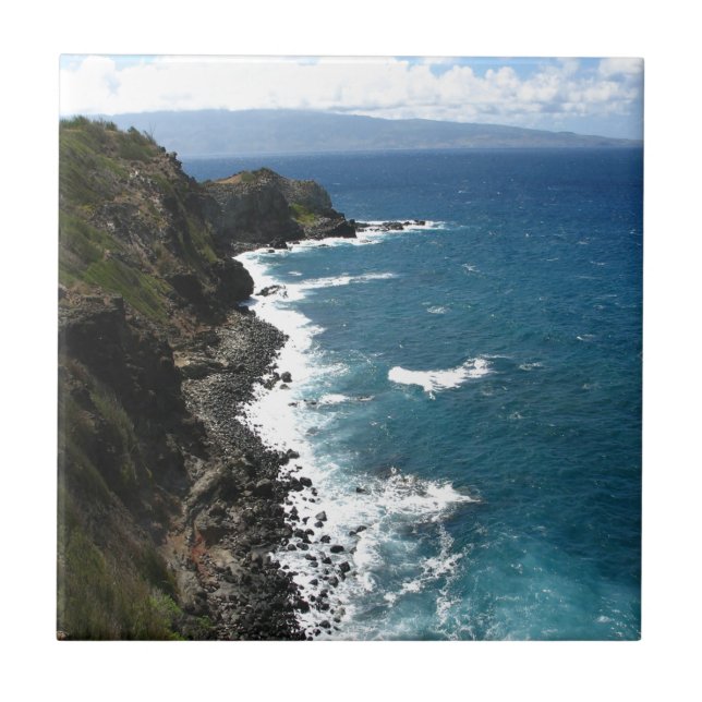 Beach Kapalua Coastline Tile (Front)