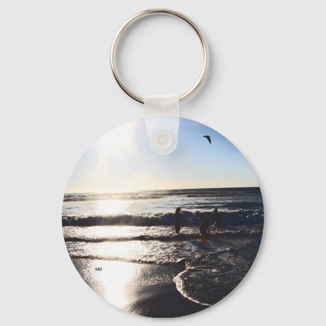 Beach Key Chain (Front)