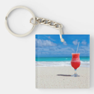 Beach Key Ring