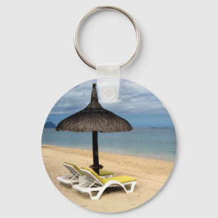 Beach Key Ring