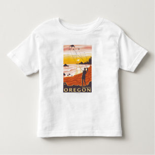 Beach & Kites - Seal Rock, Oregon Toddler T-Shirt
