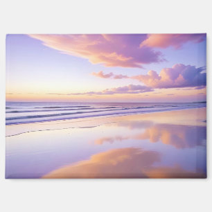 Beach Landscape Coastal Sunset Dusk Peaceful Relax Magnet