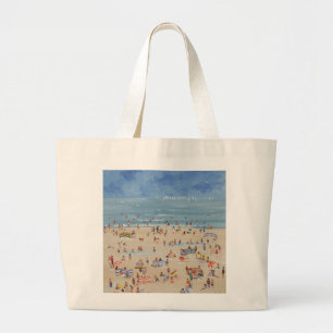 Beach Large Tote Bag