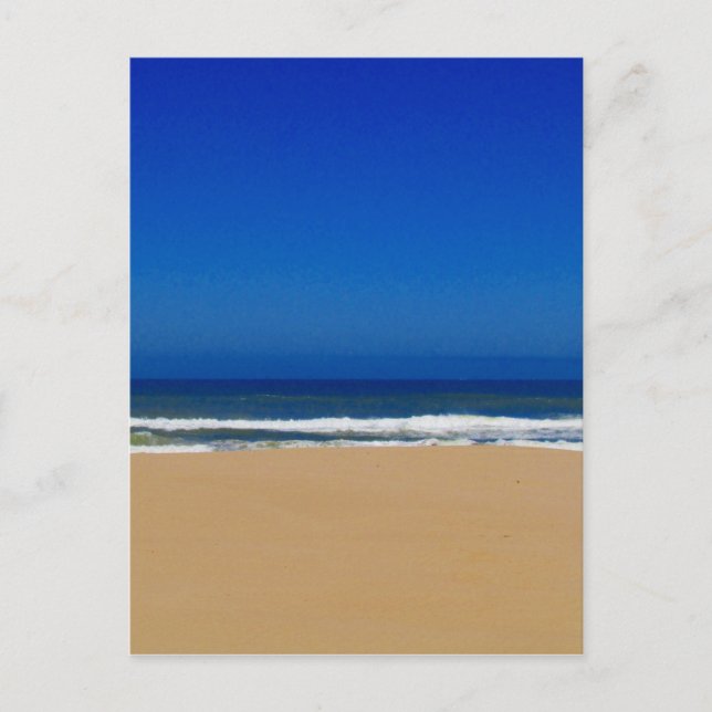beach layers postcard (Front)