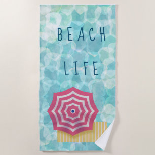 Beach Life Beach Towel