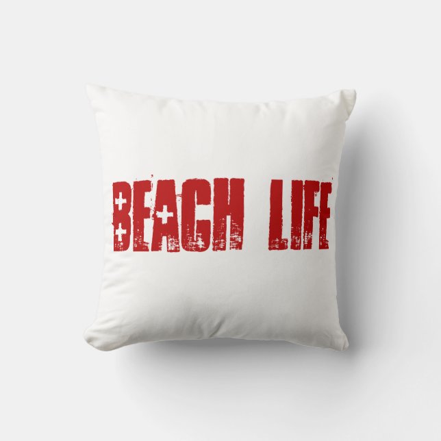 Beach Life Cushion (Front)