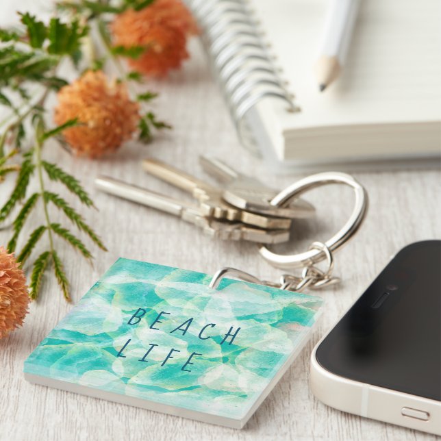 Beach Life  Key Ring (Front Right)