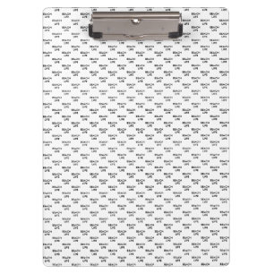 Beach Life Lifeguard Gift Clipboard