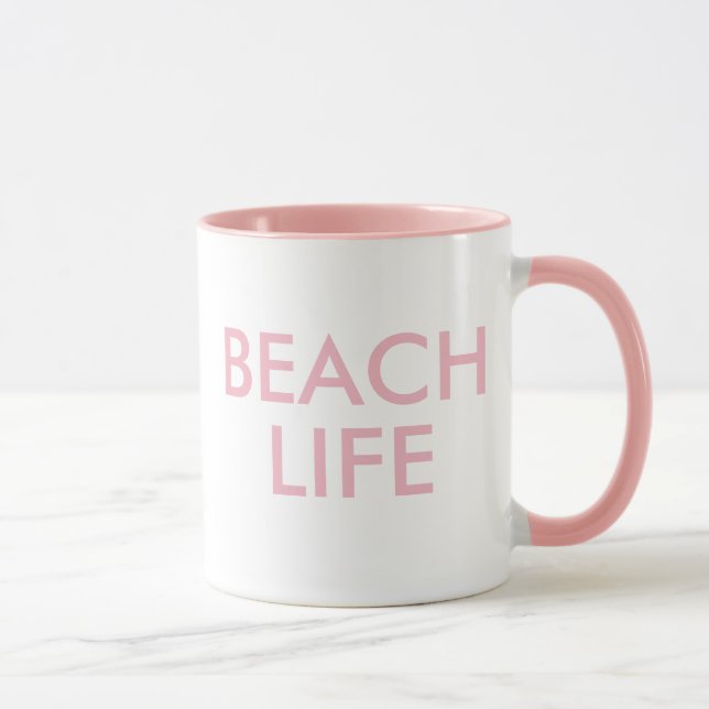 Beach Life Lifeguard Gift Mug (Right)