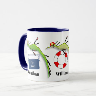 Beach Life of Weedy Sea Dragons Mug