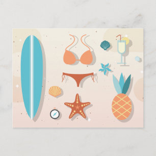 Beach Life Postcard