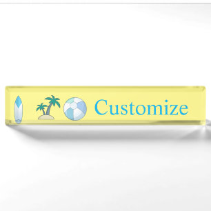 Beach Life Things Thunder_Cove Nameplate