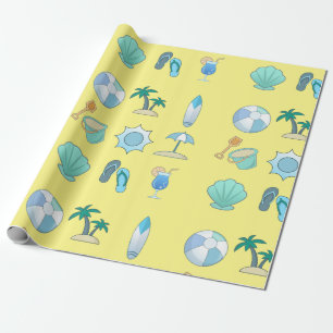 Beach Life Things Thunder_Cove  Wrapping Paper