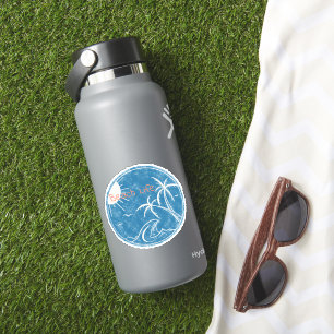 Beach Life Vinyl Cut Sticker
