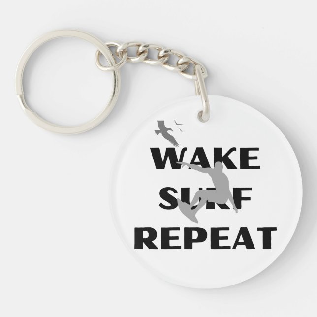Beach Lifestyle Latchkey Key Ring (Front)