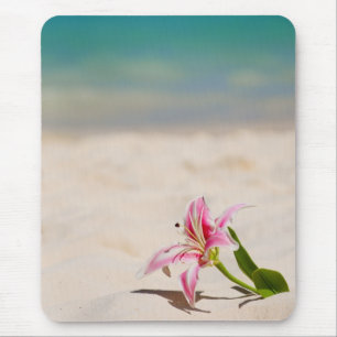 Beach Lily Mouse Pad