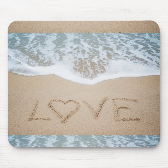 Beach Love II Mouse Pad (Front)