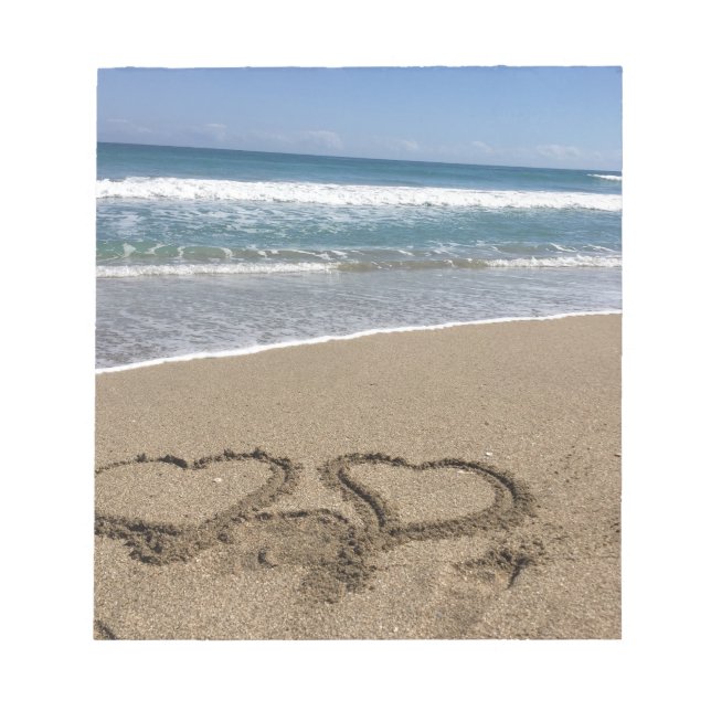Beach Love Notepad (Front)
