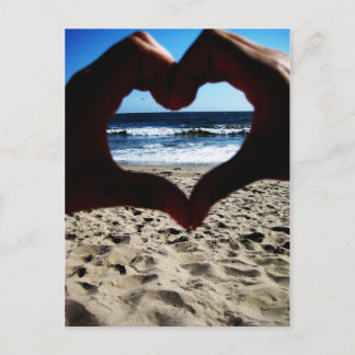 Beach Love Postcard