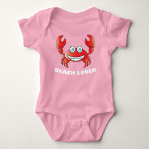 Beach Lover - Baby Jersey Bodysuit