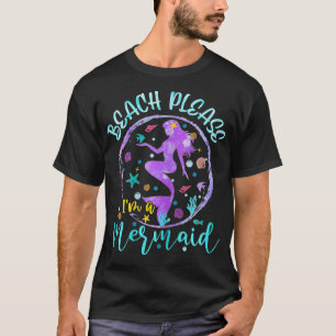 Beach Lover Im a Mermaid Costume Funny Summer Part T-Shirt