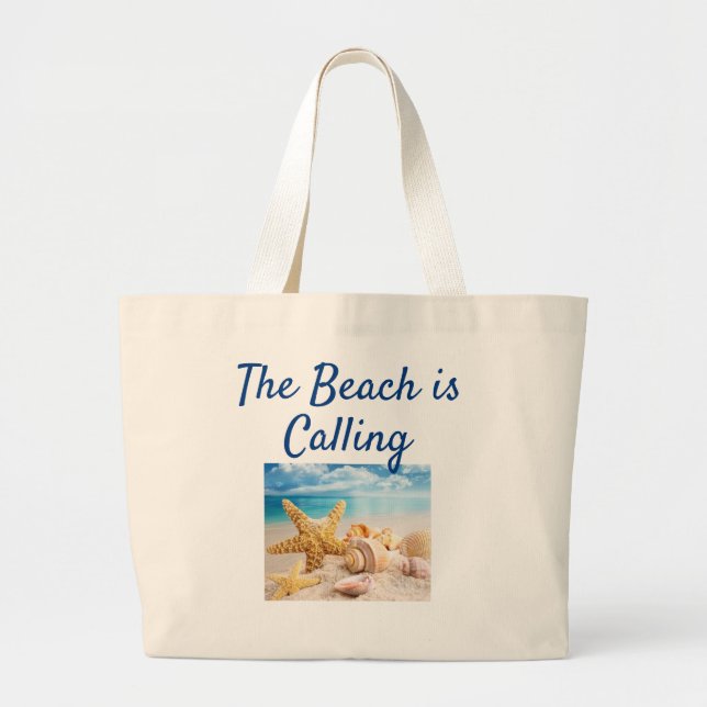 Beach lover's tote bag (Front)