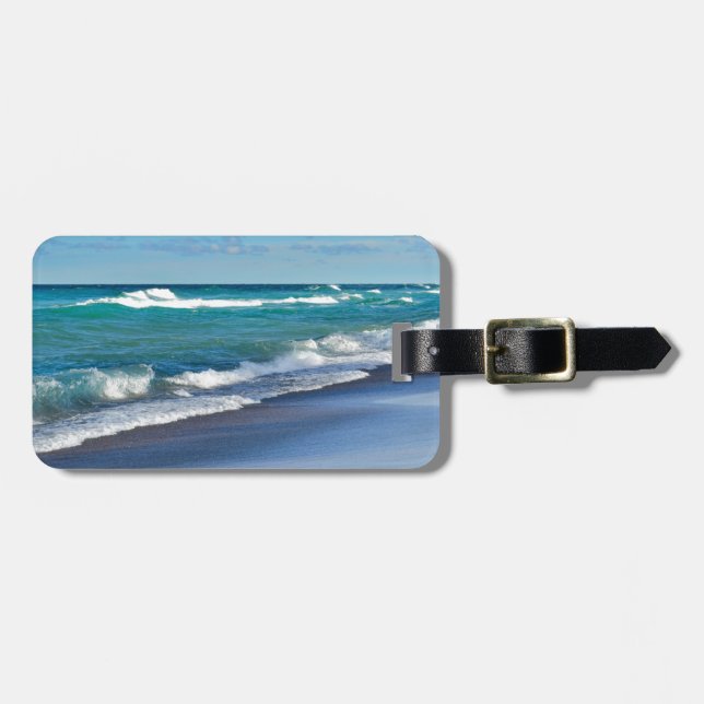 Beach Luggage Tag (Front Horizontal)