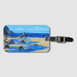 Beach Luggage Tag
