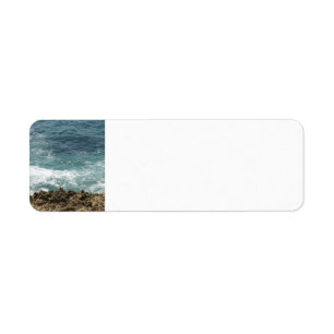 Beach Meets Ocean Return Address Label