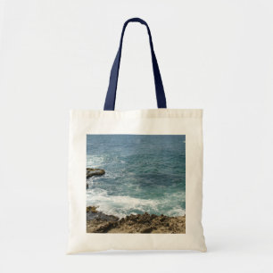 Beach Meets Ocean Tote Bag